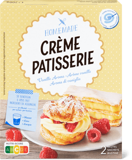 Homemade Crème Patisserie vanille