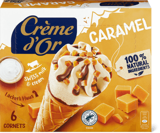 Crème d'Or Cornet Caramel