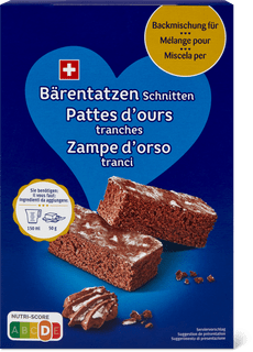 Homemade Bärentatzen Schnitten