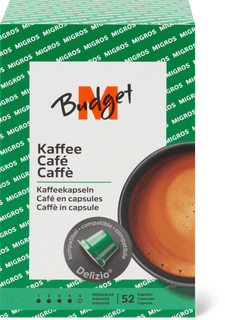 M-Budget Delizio Café 52 capsules