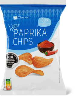 M-Classic Léger Paprika Chips