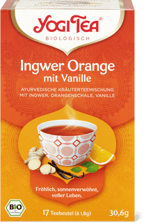 Yogi Tea Bio Gingembre Orange
