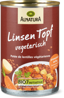 Alnatura Bio Linsen Topf aromatisch-deftig