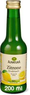 Alnatura Bio Lemon Juice Direct Juice