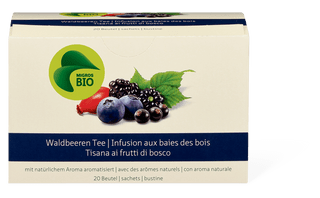 Migros Bio infusion fruit aux baies boi.