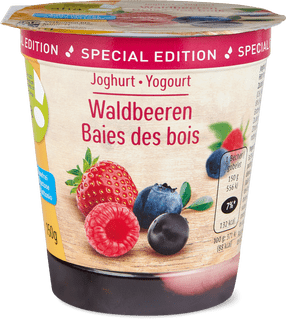 Joghurt Waldbeeren laktosefrei aha!