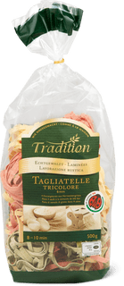 Tagliatelles tricolores Tradition Terrasuisse