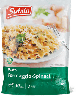 Subito Pasta formaggio-spinaci
