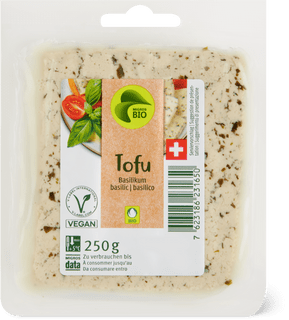 Migros Bio tofu al basilico