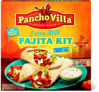 Pancho Villa Fajita Kit extra mild