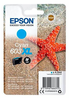Epson Singlepack Cyan 603XL Cartuccia d'inchiostro