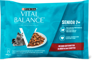 Vital Balance Senior 7+ mit Rind und Karotten