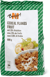 M-Budget Cereal flakes fruit