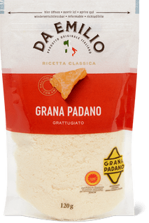 Da Emilio Grana Padano râpé