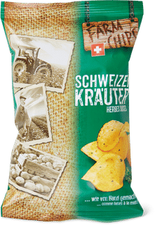 Farm Chips aux herbes suisses