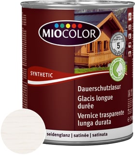 Miocolor Vernice trasparente lunga durata Bianco calce 2.5 l Vernice trasparente lunga durata