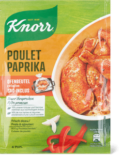 Knorr sacchetto di cottura con paprica