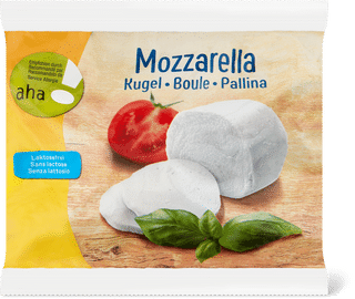 Mozzarella laktosefrei aha!