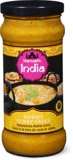 Namaste India Korma curry salsa