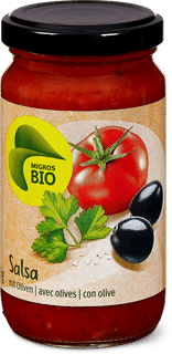 Migros Bio salsa pomodoro olive