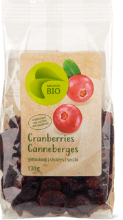 Migros Bio Cranberries o. Zucke