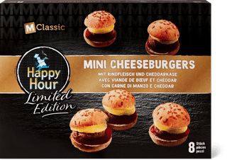 M-Classic Happy Hour Mini cheeseburgers