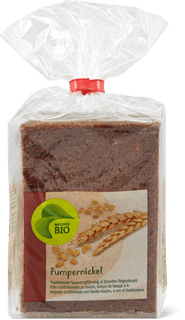 Migros Bio Pumpernickel Brot Scheiben