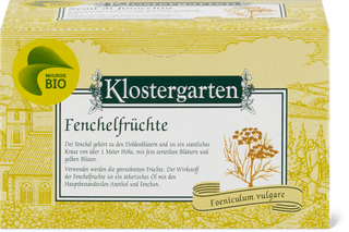 Klostergarten Bio Graines de Fenouil