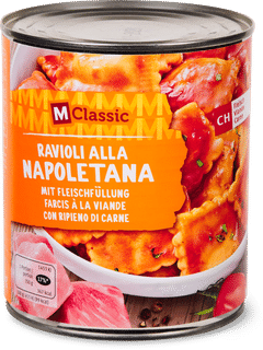 M-Classic Neapolitan-Style Ravioli With Meat Filling