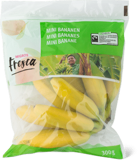 Fairtrade banane mini