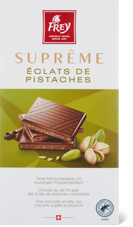 Frey Suprême  Plaque de chocolat Éclats de pistaches