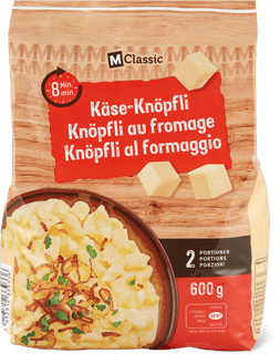 M-Classic Knöpfli al formaggio