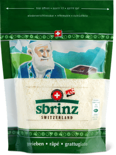 Sbrinz grattugiato
