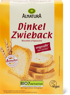 Alnatura Bio Demeter Biscottes d’épeautre