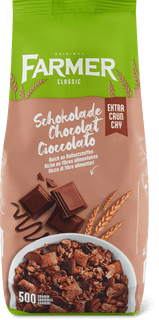 Farmer Classic Müesli Schokolade, extra crunchy