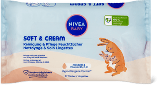 Nivea Baby Soft& Cream salviettine