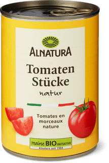 Alnatura Tomatenstücke in der Dose
