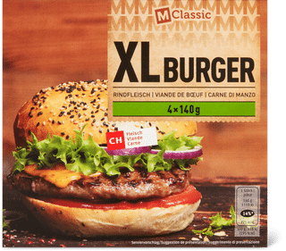 M-Classic XL Burger manzo