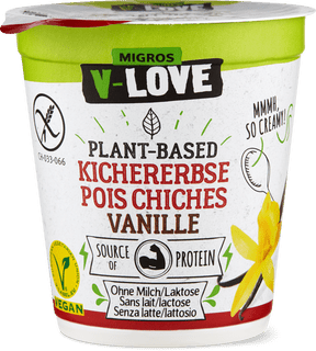V-Love Vegurt pois chiche vanille