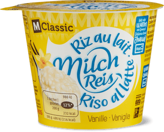 M-Classic riso al latte vaniglia