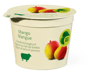 Migros Bio yogurt di latte pecora mangue