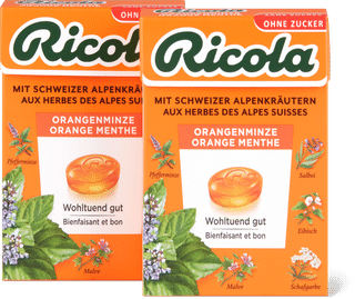 RIcola Orangenminze ohne Zucker