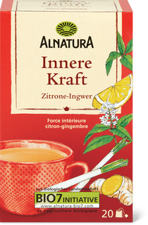Alnatura Bio Inner strength herbal tea Lemon & ginger
