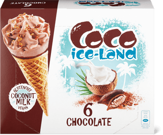 Coco Ice-Land Cornet Chocolate
