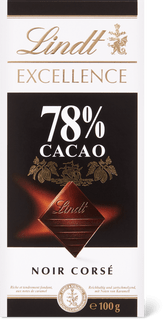 Lindt Excellence Tafelschokolade Noir 78% Cacao