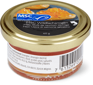 M-Classic MSC uova salmone selvaggio