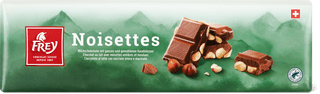 Frey Plaque de chocolat Noisettes