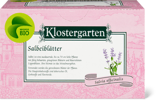 Bio Klostergarten Salbeiblätter