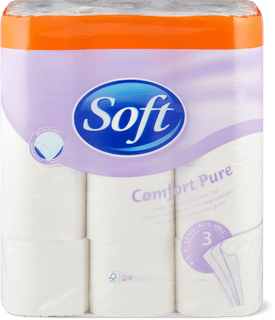 Carta igienica Comfort Pure 24