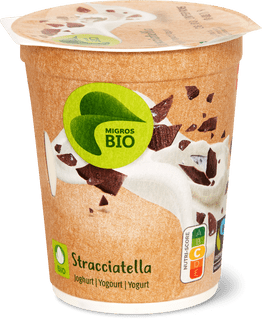 Migros Bio Fairtrade yogurt stracciatella